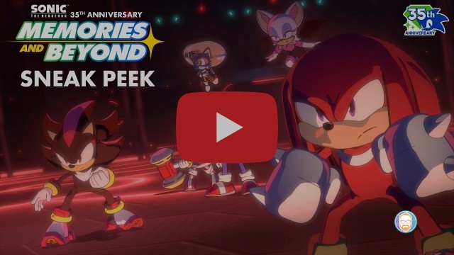 Sonic: Memories and Beyond, un nuevo corto animado por su 35 aniversario