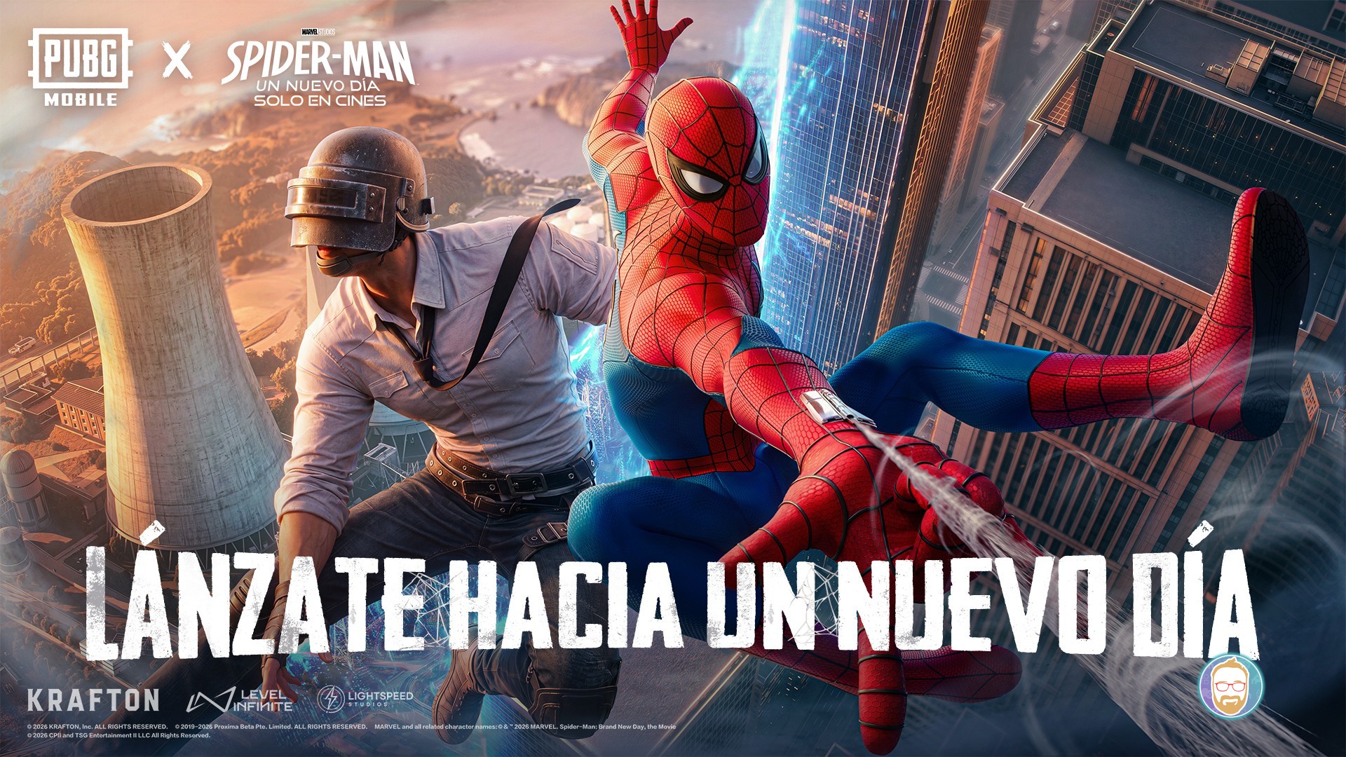 ¡Spider-Man se lanza en PUBG MOBILE!
