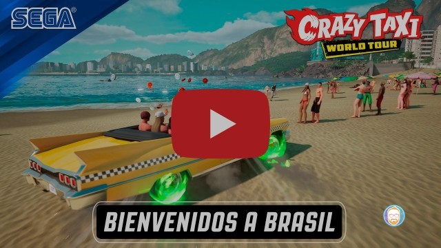 Crazy Taxi: World Tour anuncia el mapa de Brasil para poner a prueba tus habilidades al volante