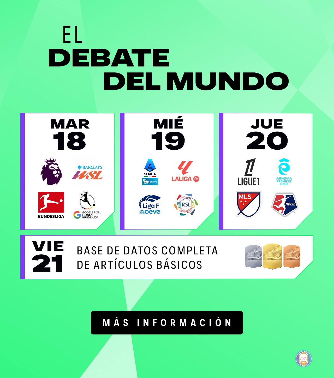EA SPORTS FC se prepara para 'El Debate del Mundo' con contenido nuevo